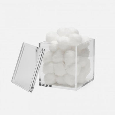 product image for monette collection bath accessories clear by pigeon and poodle 01mone cl bhst 3 23