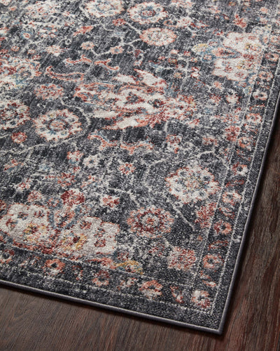 product image for Cassandra Charcoal / Rust Rug Alternate Image 7 8