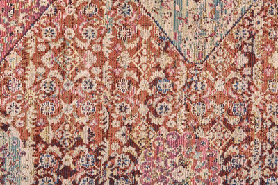 product image for Tessina Rust and Pink Rug by BD Fine Texture Image 1 96
