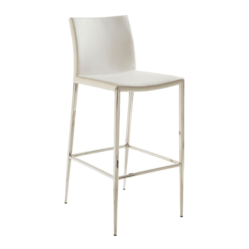 media image for diana b bar stool by euro style 02349 wht 1 23
