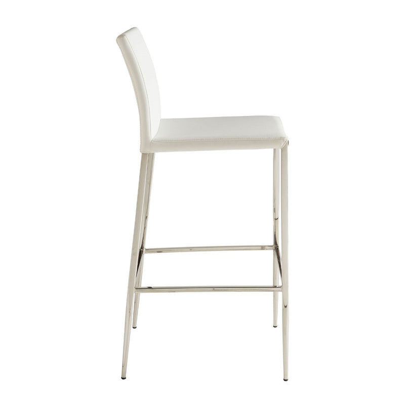media image for diana b bar stool by euro style 02349 wht 3 255
