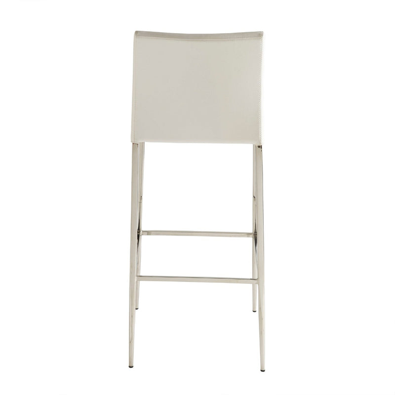 media image for diana b bar stool by euro style 02349 wht 4 230