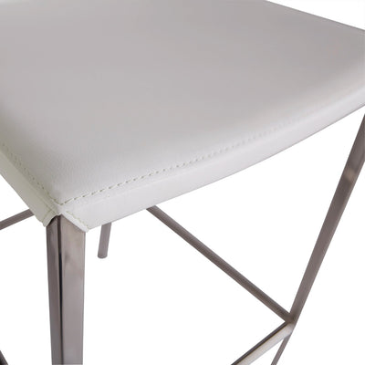 product image for diana b bar stool by euro style 02349 wht 6 81
