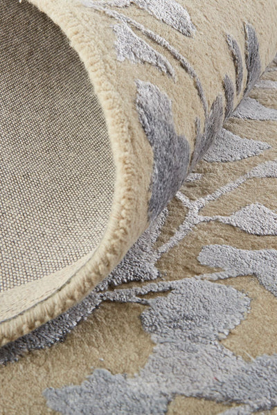 product image for Khalo Hand Tufted Tan and Silver Rug by BD Fine Roll Image 1 19
