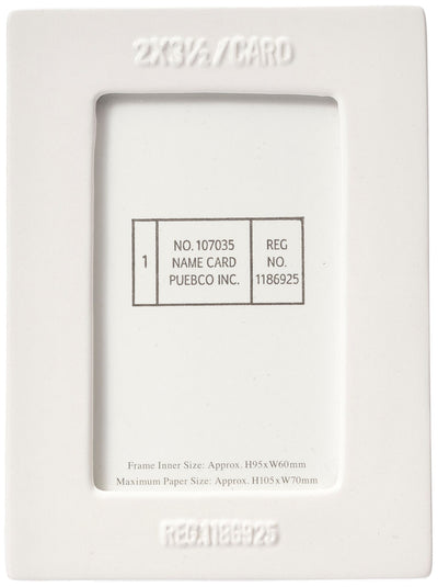 product image for ceramic frame name card design by puebco 3 14