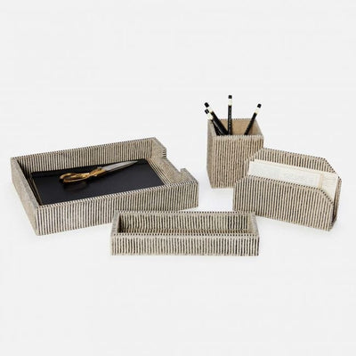 product image of riga set letter tray pencil tray by pigeon and poodle 03riga bcs ds 1 562