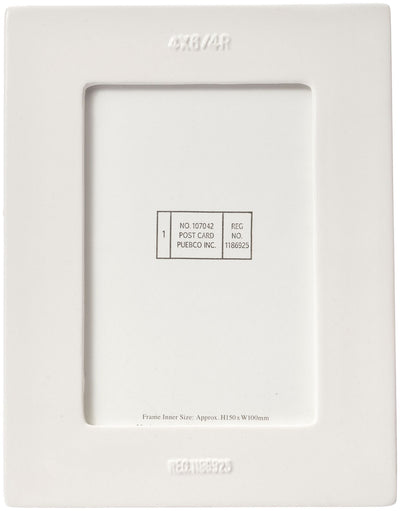product image for ceramic frame post card design by puebco 3 12