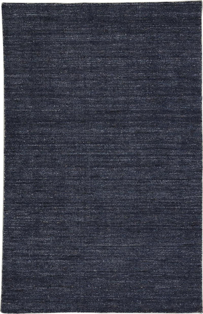 product image for Legros Hand Woven Navy Blue Rug by BD Fine Flatshot Image 1 71