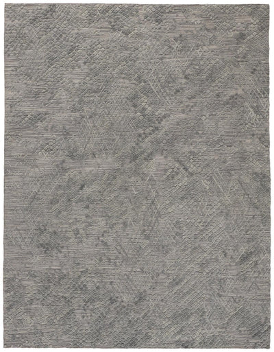 product image of Huntley Hand Woven Gray and Green Rug by BD Fine Flatshot Image 1 568