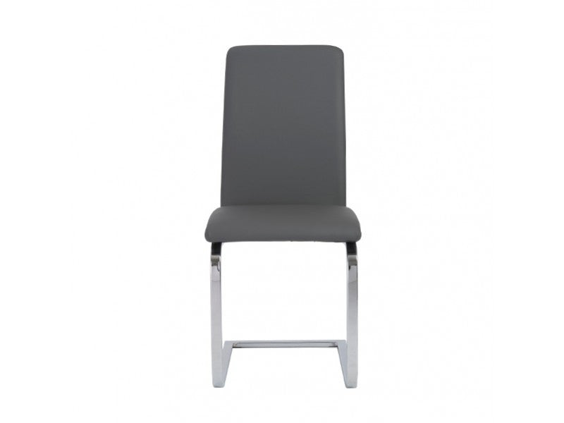 media image for Set of Two Cinzia Side Chairs in Grey design by Euro Style 25