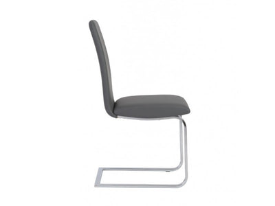 product image for Set of Two Cinzia Side Chairs in Grey design by Euro Style 78