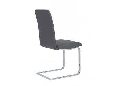product image for Set of Two Cinzia Side Chairs in Grey design by Euro Style 23