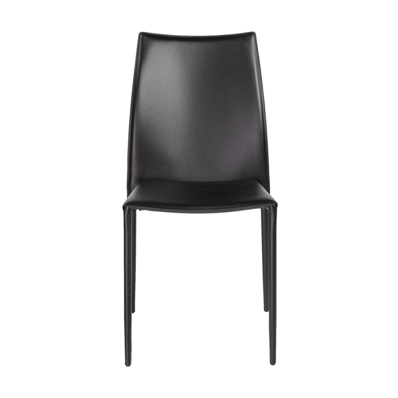 media image for Dalia Stacking Side Chair in Various Colors - Set of 2 Flatshot Image 1 267