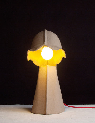product image of egg of columbus table carton lamp design by seletti 1 579