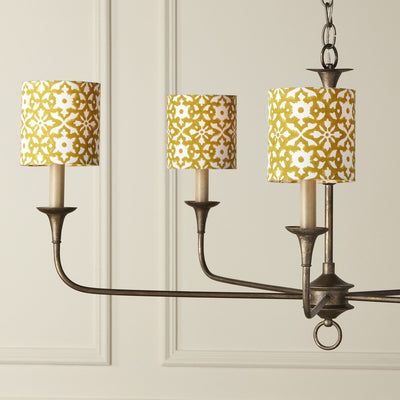 product image for Block Print Drum Chandelier Shade 20 33