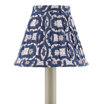 product image for Block Print Pleated Chandelier Shade 12 40