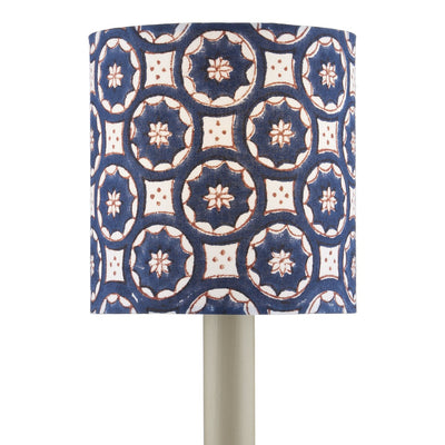 product image for Block Print Drum Chandelier Shade 6 11