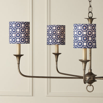 product image for Block Print Drum Chandelier Shade 24 58