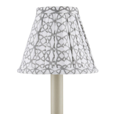 product image for Block Print Pleated Chandelier Shade 10 15