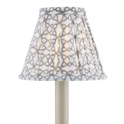 product image for Block Print Pleated Chandelier Shade 4 76
