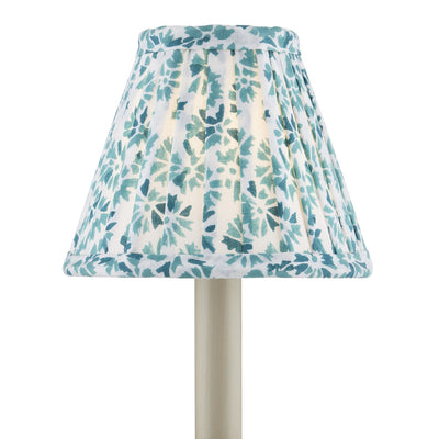 product image for Block Print Pleated Chandelier Shade 1 19