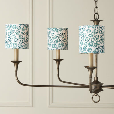 product image for Block Print Drum Chandelier Shade 19 80