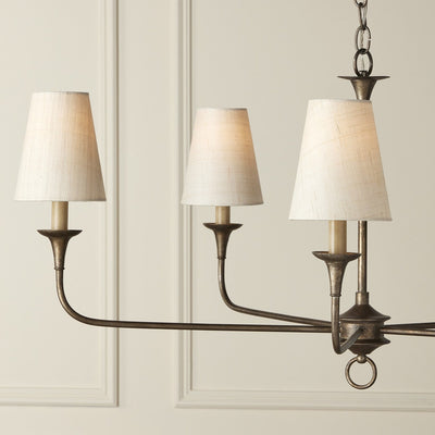 product image for Fine Grasscloth TapeChandelier Shade 4 70