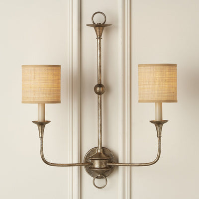 product image for Grasscloth Drum Chandelier Shade 3 96