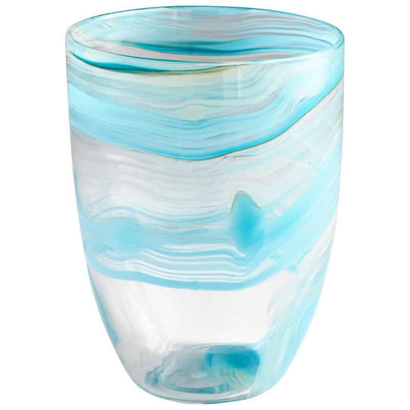 media image for sky swirl vase cyan design cyan 9451 1 228