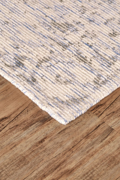 product image for Michener Hand Woven Ivory and Blue Rug by BD Fine Corner Image 1 15