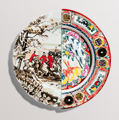 product image of hybrid eusafia porcelain dinner plate design by seletti 1 537