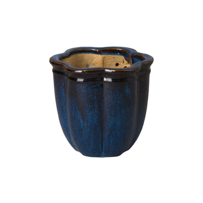 product image of scalloped planter by emissary 09752bl 1 1 565