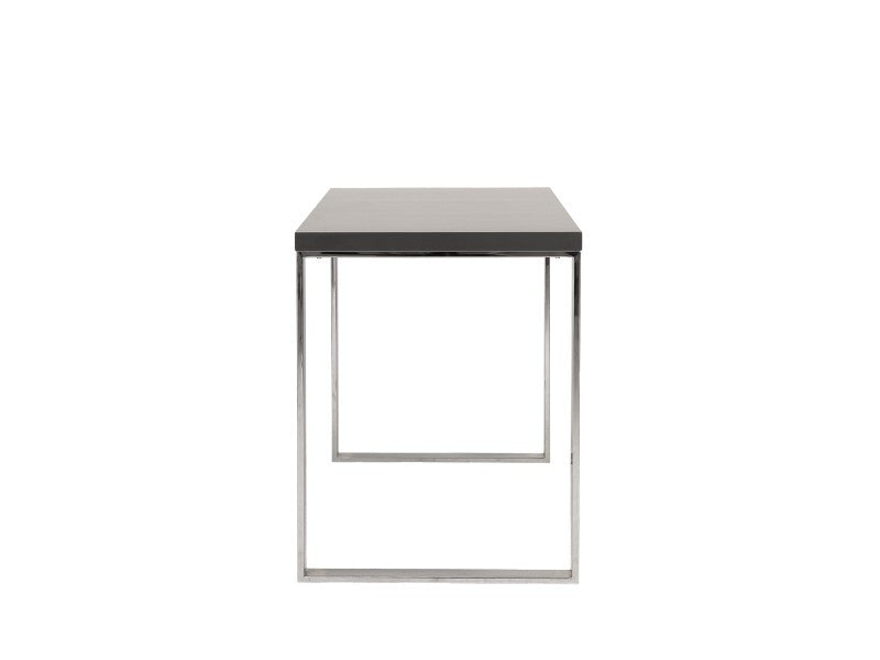 media image for Dillon Desk in Grey Lacquer design by Euro Style 222