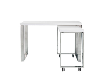 product image for Dillon Desk in White Lacquer design by Euro Style 10