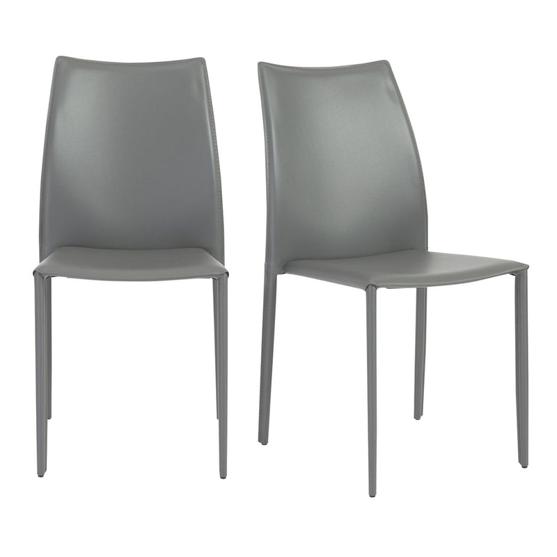 media image for Dalia Stacking Side Chair in Various Colors - Set of 2 Alternate Image 5 271