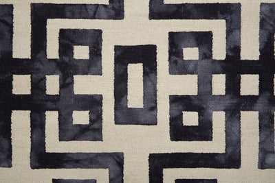 product image for Marengo Hand Tufted Black and Ivory Rug by BD Fine Texture Image 1 22