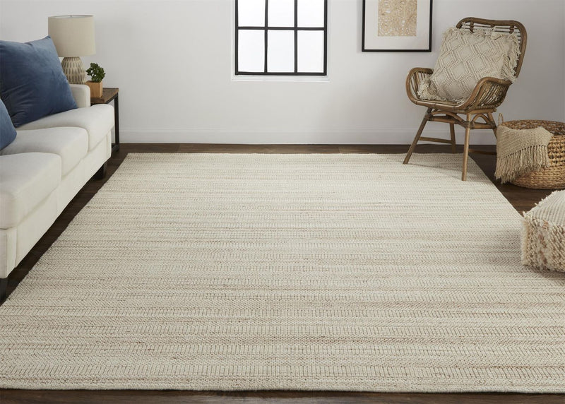 media image for Foxwood Hand Woven Tan and Beige Rug by BD Fine Roomscene Image 1 255