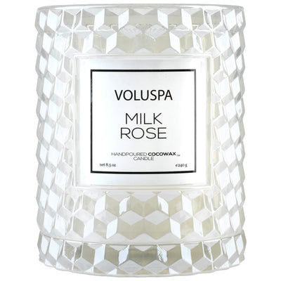 product image for Icon Cloche Cover Candle in Milk Rose design by Voluspa 57