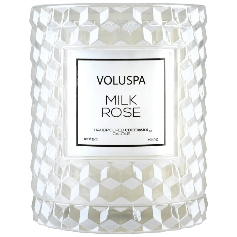 media image for Icon Cloche Cover Candle in Milk Rose design by Voluspa 223