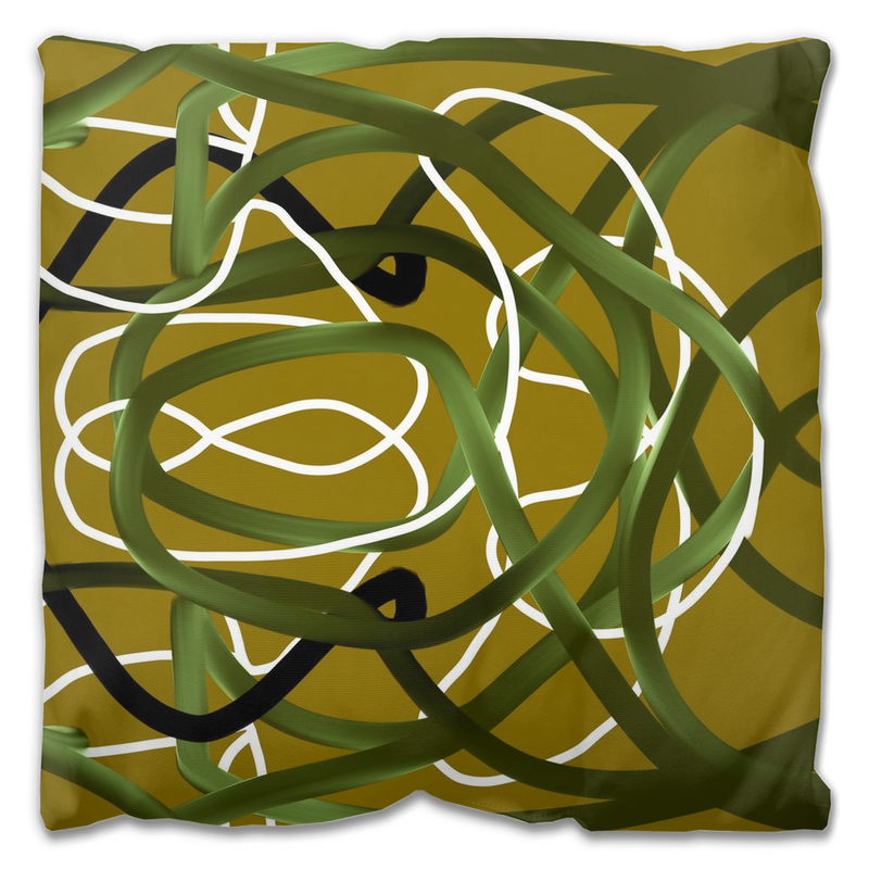 media image for olive knots throw pillow 16 251