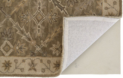 product image for Botticino Hand Tufted Green and Beige Rug by BD Fine Fold Image 1 83