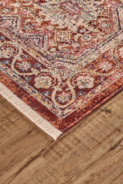 product image for Tessina Rust and Pink Rug by BD Fine Corner Image 1 27