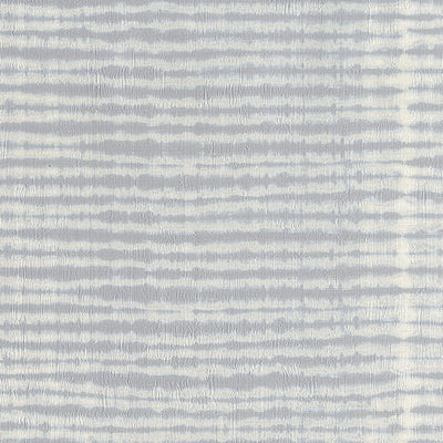 product image of Shibori Horizontal Stripe Wallpaper in Grey Blue/Cream 517