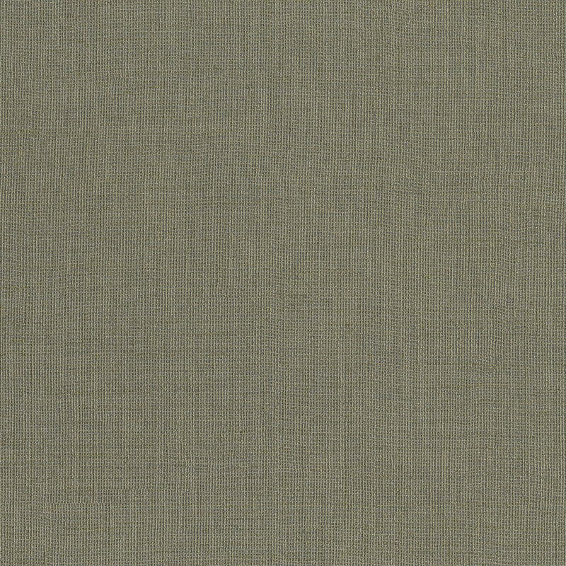 media image for Faux Grasscloth Plain Textured Wallpaper in Olive Green/Gold 246