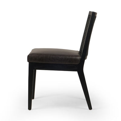 product image for antonia leather armless dining chair by bd studio 100054 011 2 21