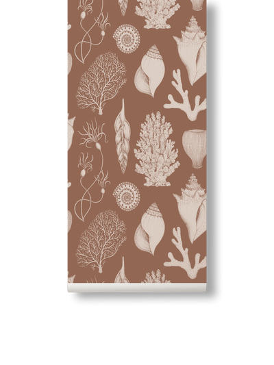 product image of Katie Scott Wallpaper in Shells Toffee 527