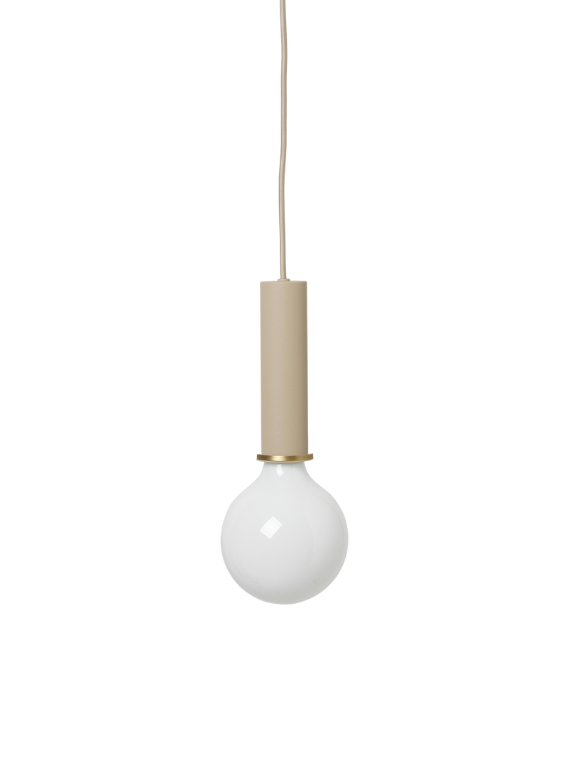 media image for Socket Pendant High in Cashmere by Ferm Living 249