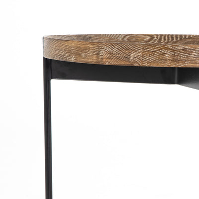 product image for nathaniel end table in powder black 6 12