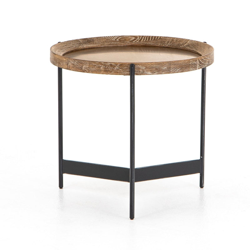 media image for nathaniel end table in powder black 2 261