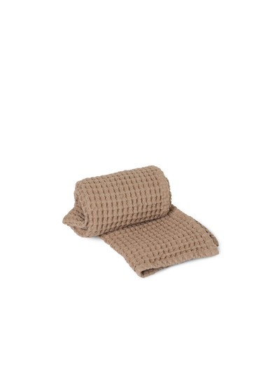 product image for Organic Hand Towel in Tan by Ferm Living 49